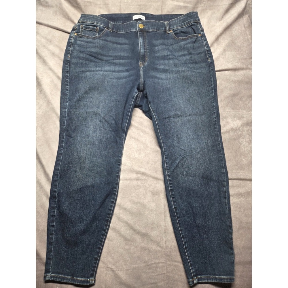 Lane Bryant Jeans‎ Wms 26 Flex Magic Waistband High Rise Skinny Curvy Fit  Denim